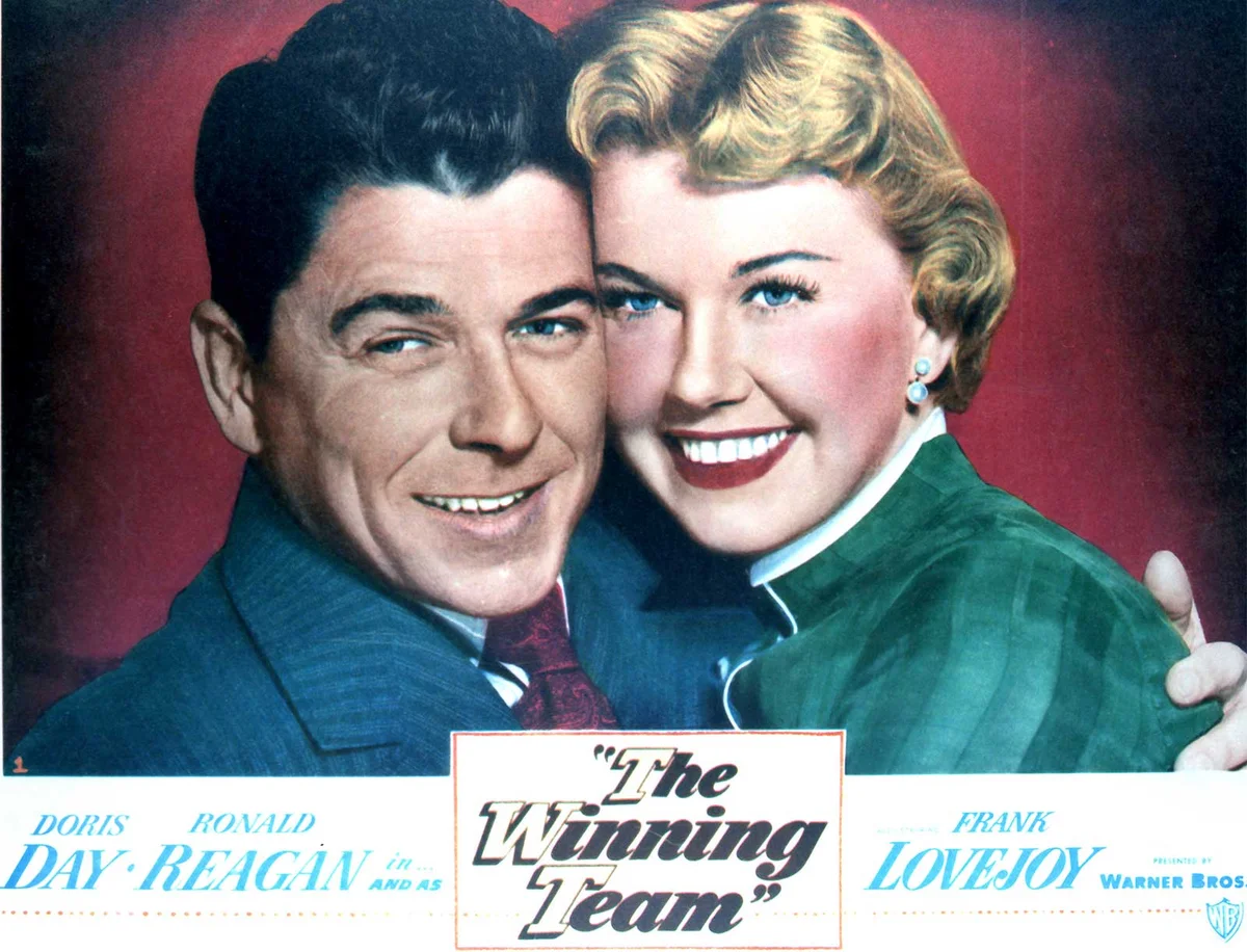 lobby card from Ronald Reagan movie