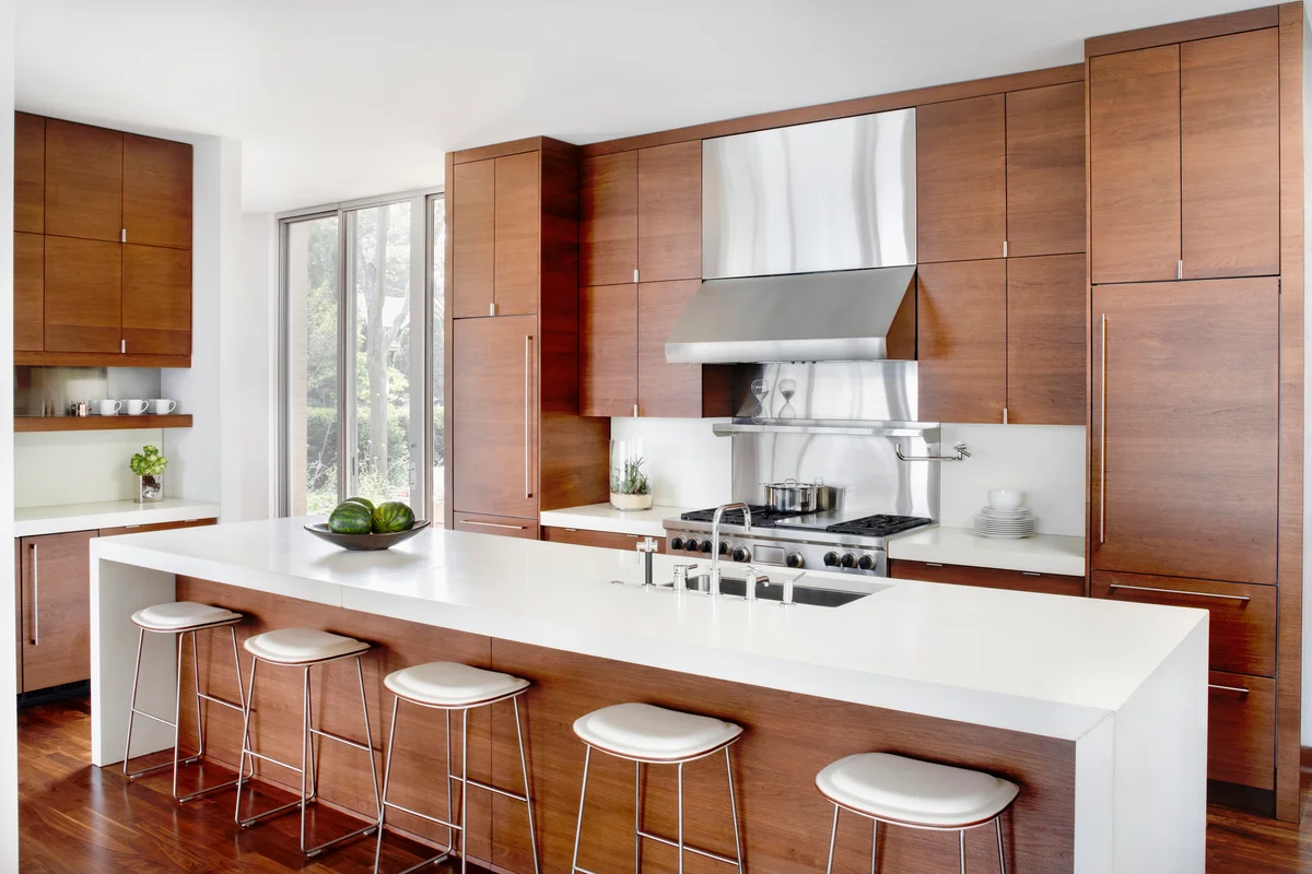 Modern Kitchen with Stainless Appliances