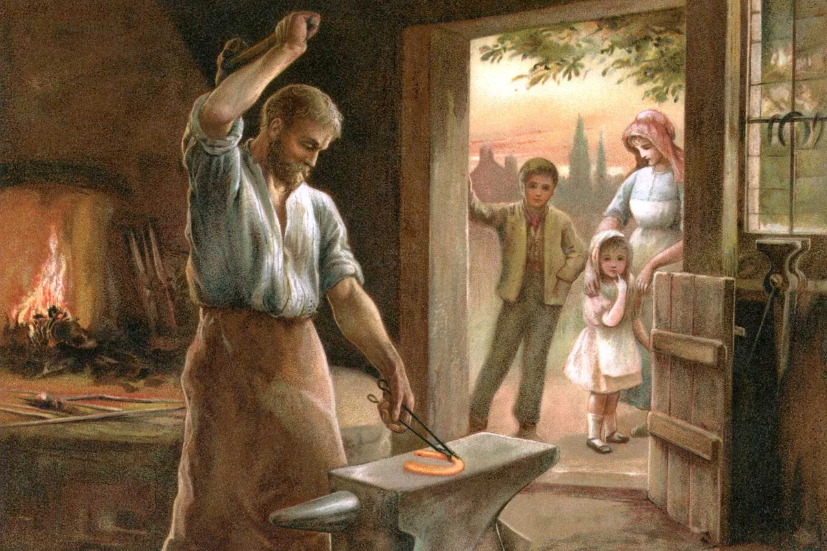village blacksmith 1800s