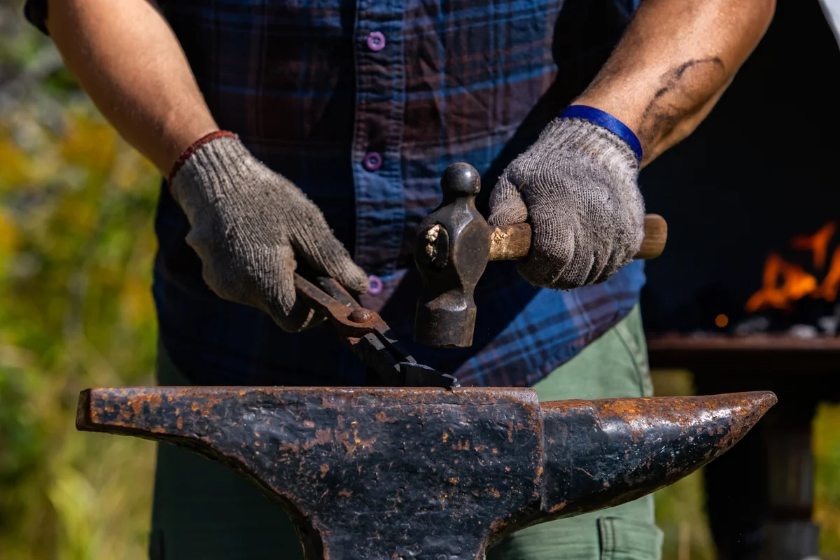 antique blacksmith anvil
