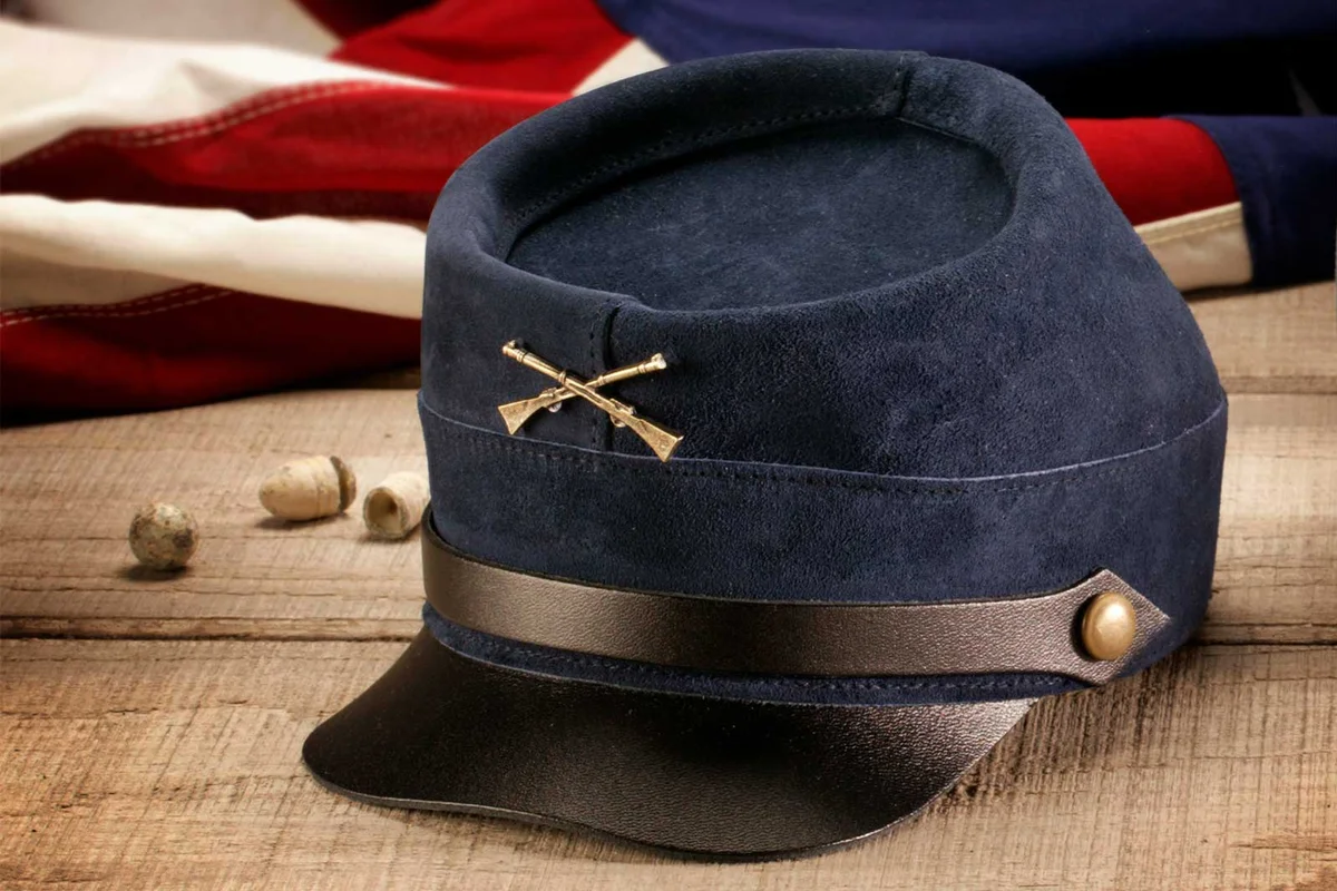 Civil War hat cap kepi