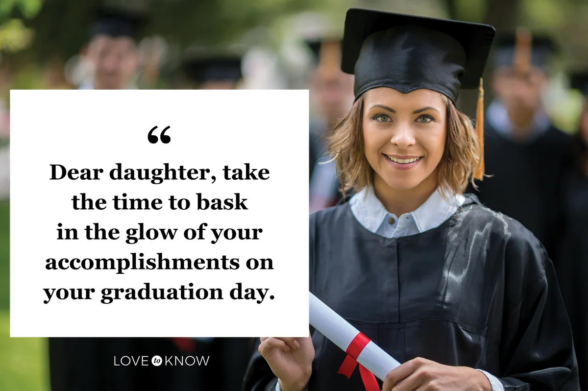 Graduation student looking very happy with her diploma