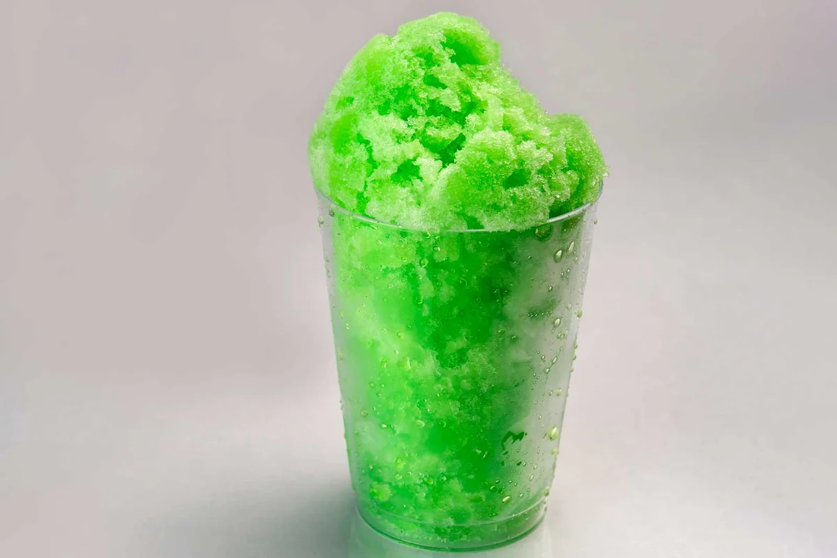 midori sour alcoholic snow cone