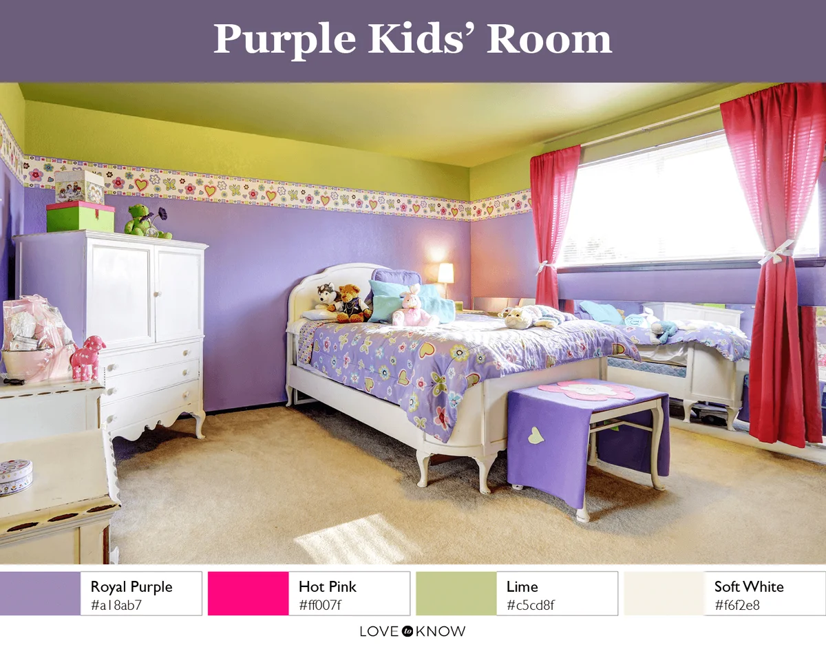Purple Kids' Room Palette