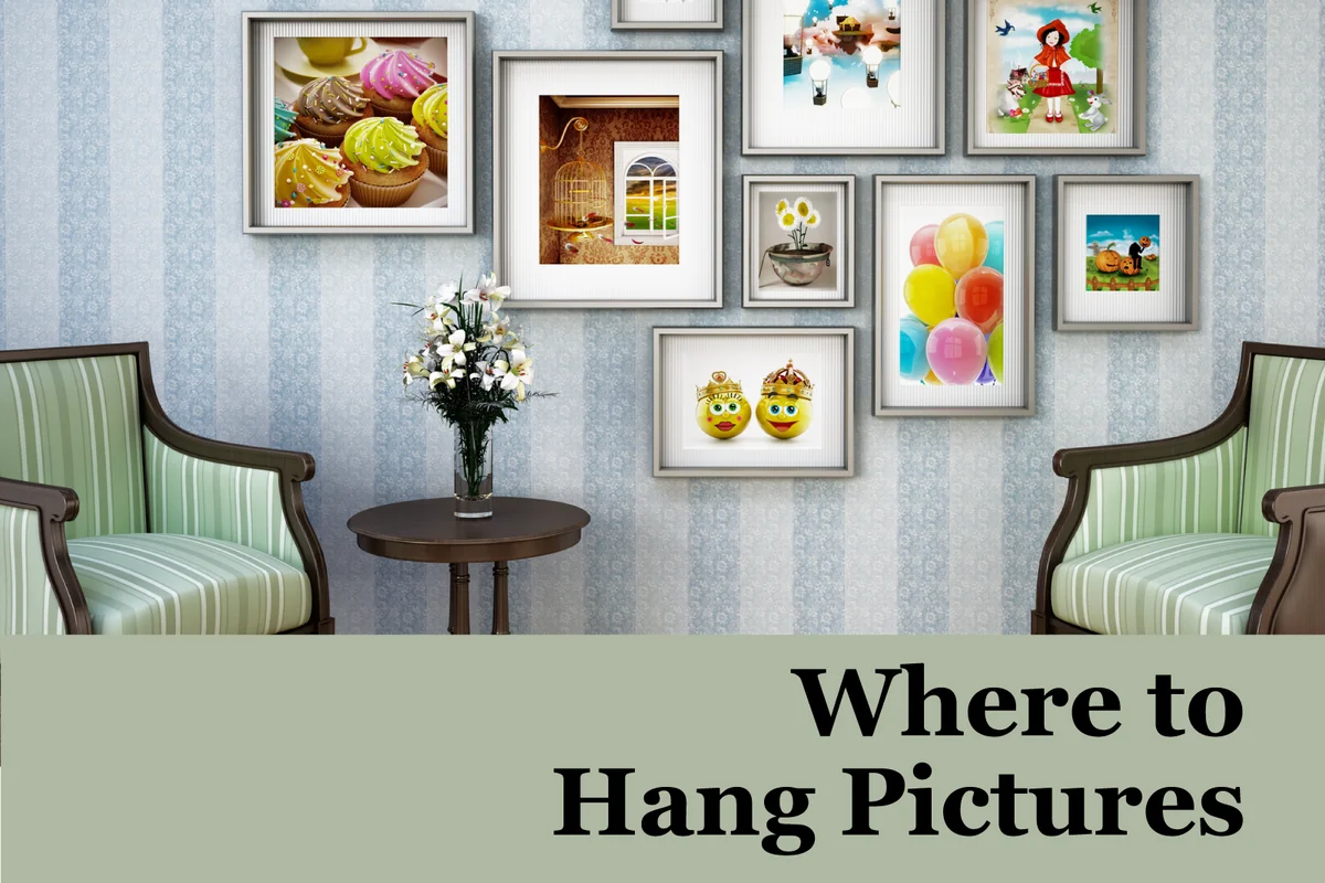 second click image for hanging pictures
