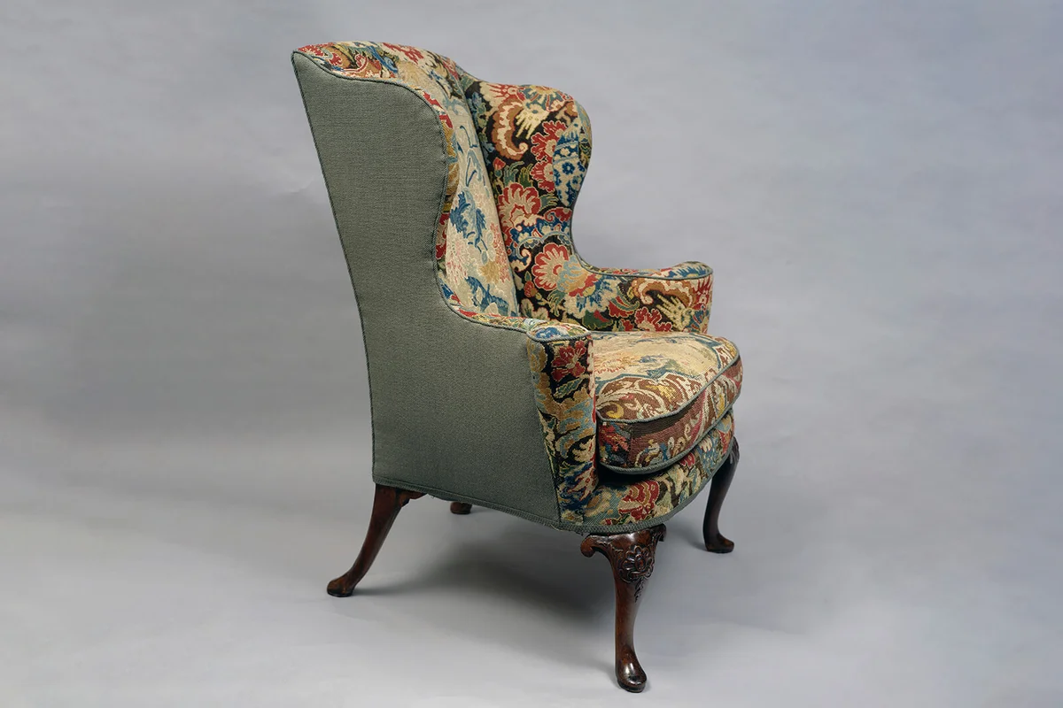 Queen Anne -style armchair, ca 1710 | Getty Editorial Use