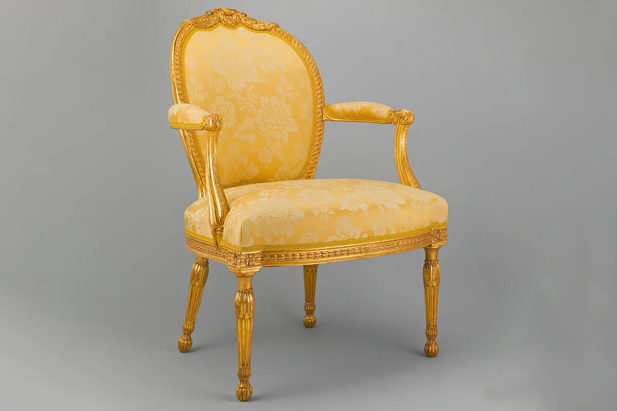 Armchair, England, 1770/75. Artist Thomas Chippendale | Getty Editorial Use