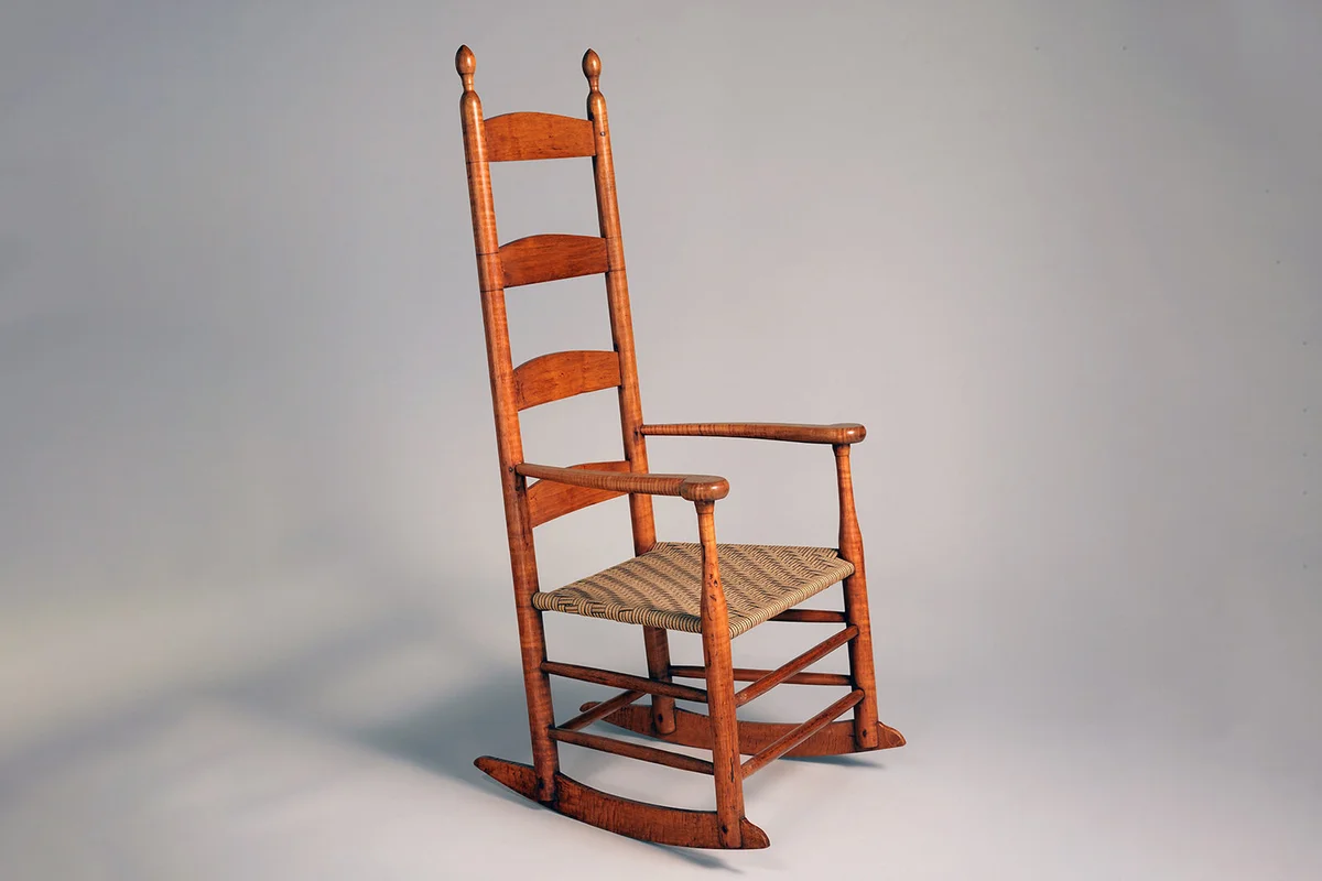 Rocking Chair, 1820-50, American, Shaker | Getty Editorial Use