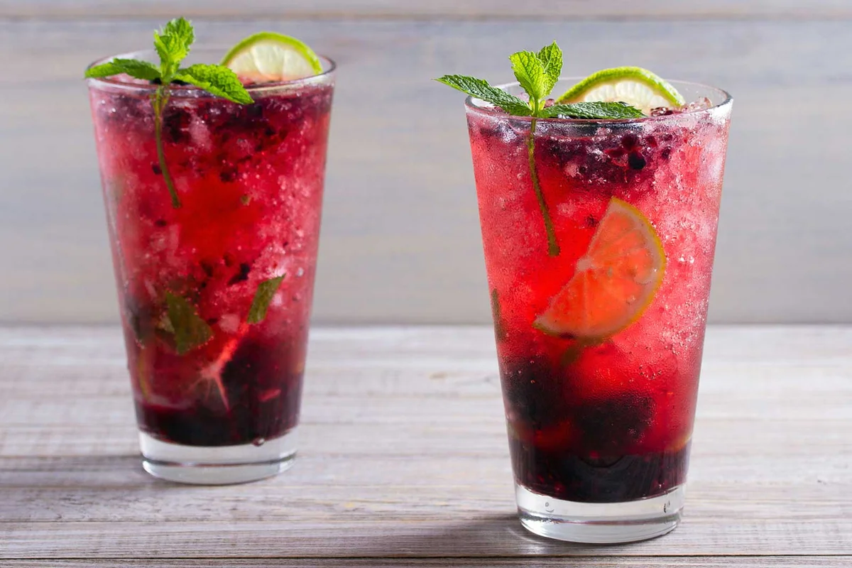 berry mojito