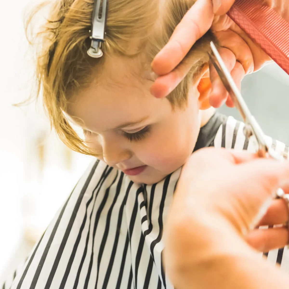 Boy Getting Haircut