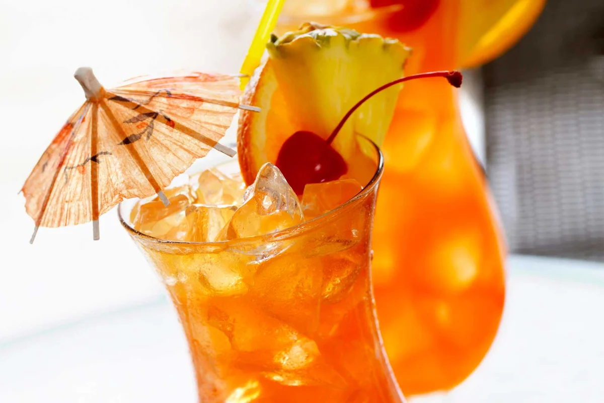 Hurricane cocktail
