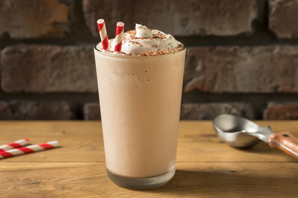 coffee bourbon milkshake