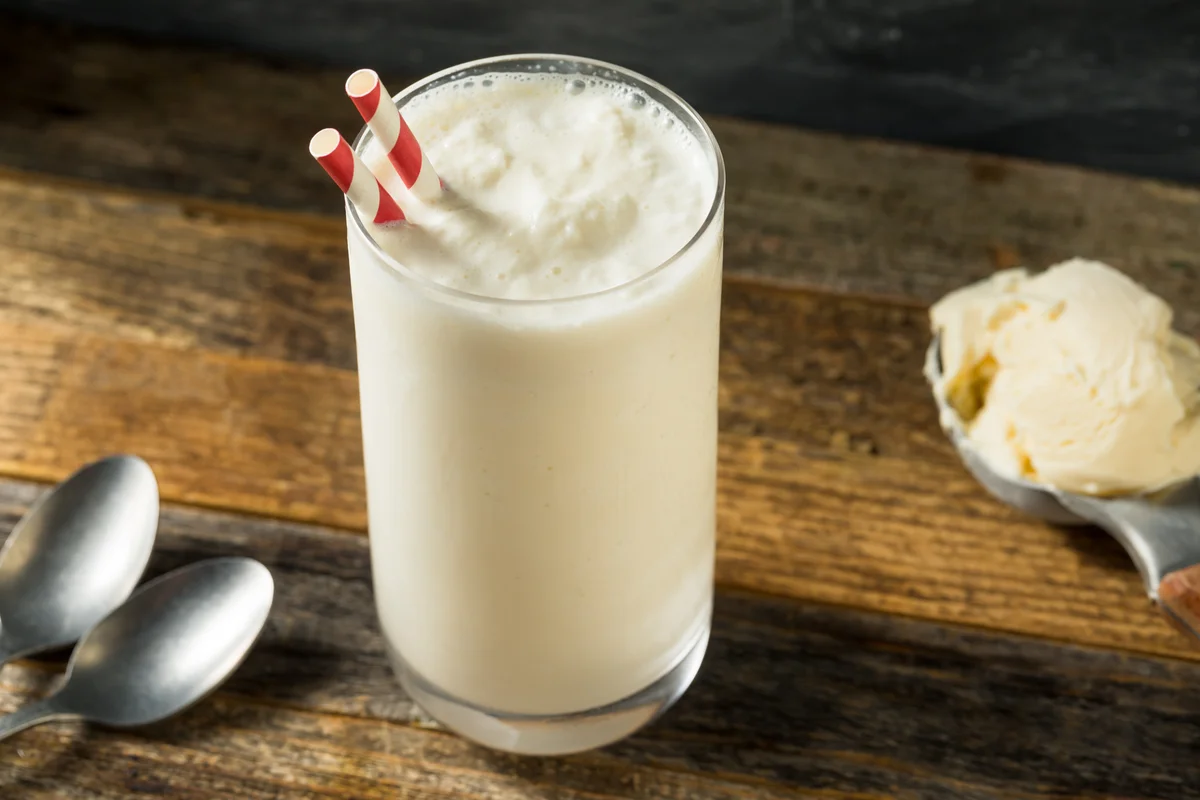 spiked honey milkshake