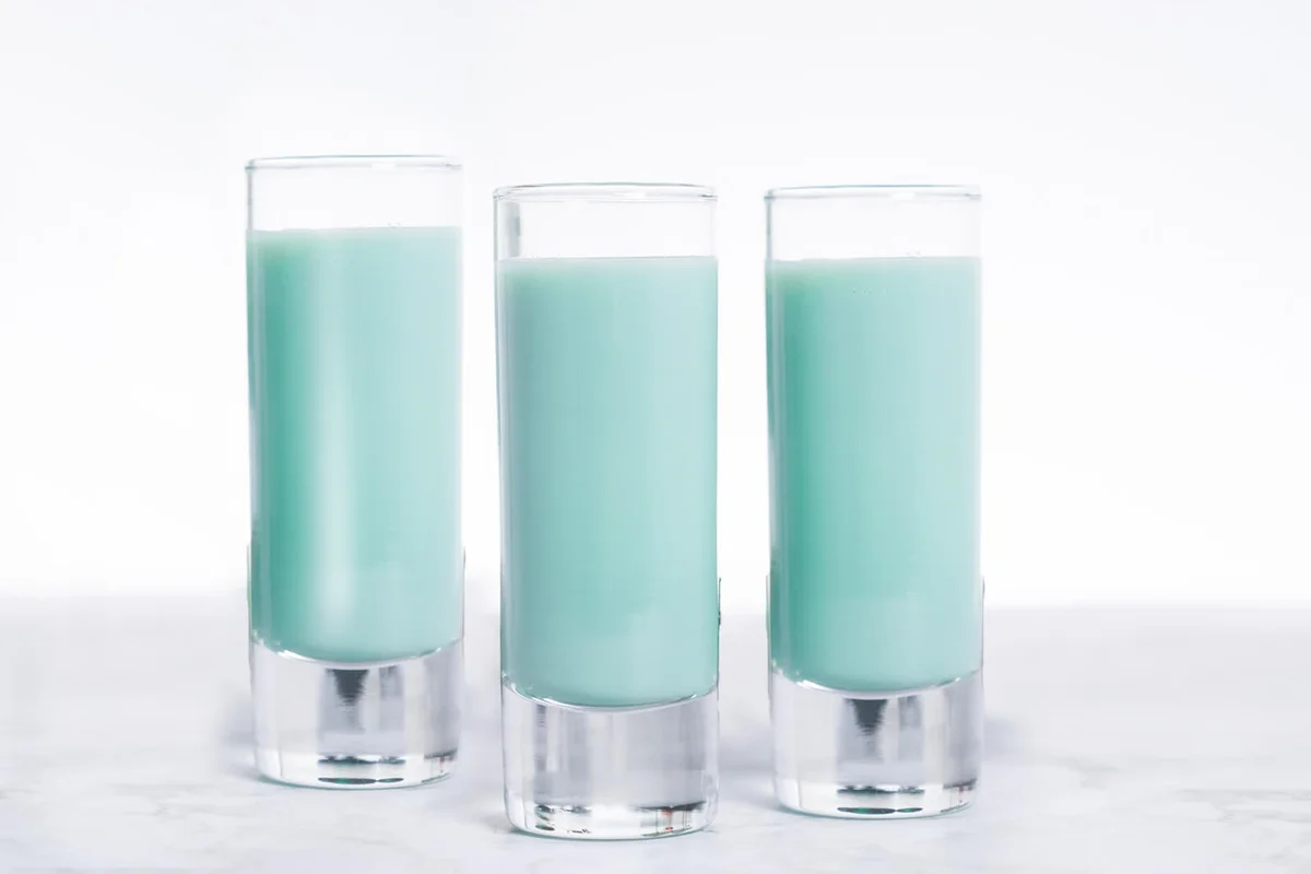 Bazooka Joe Green Shot Cocktails