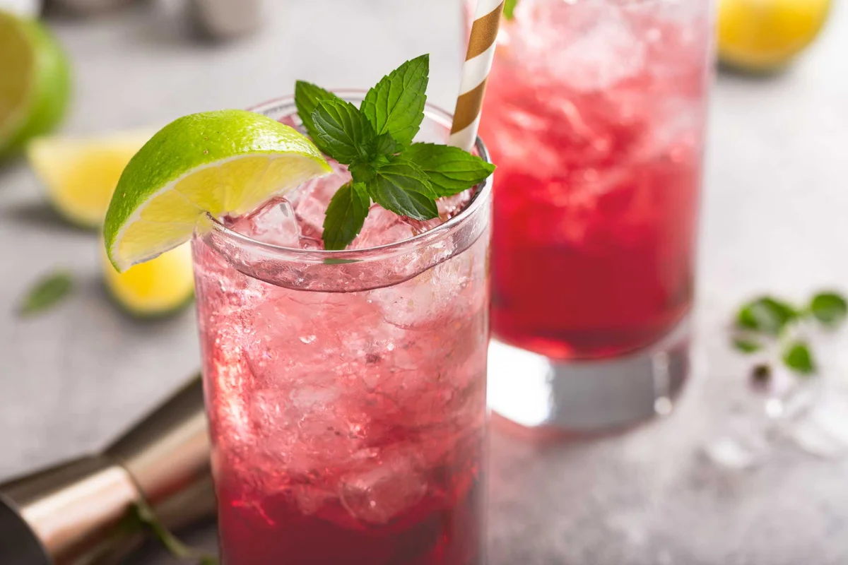 bubblegum berry cocktail