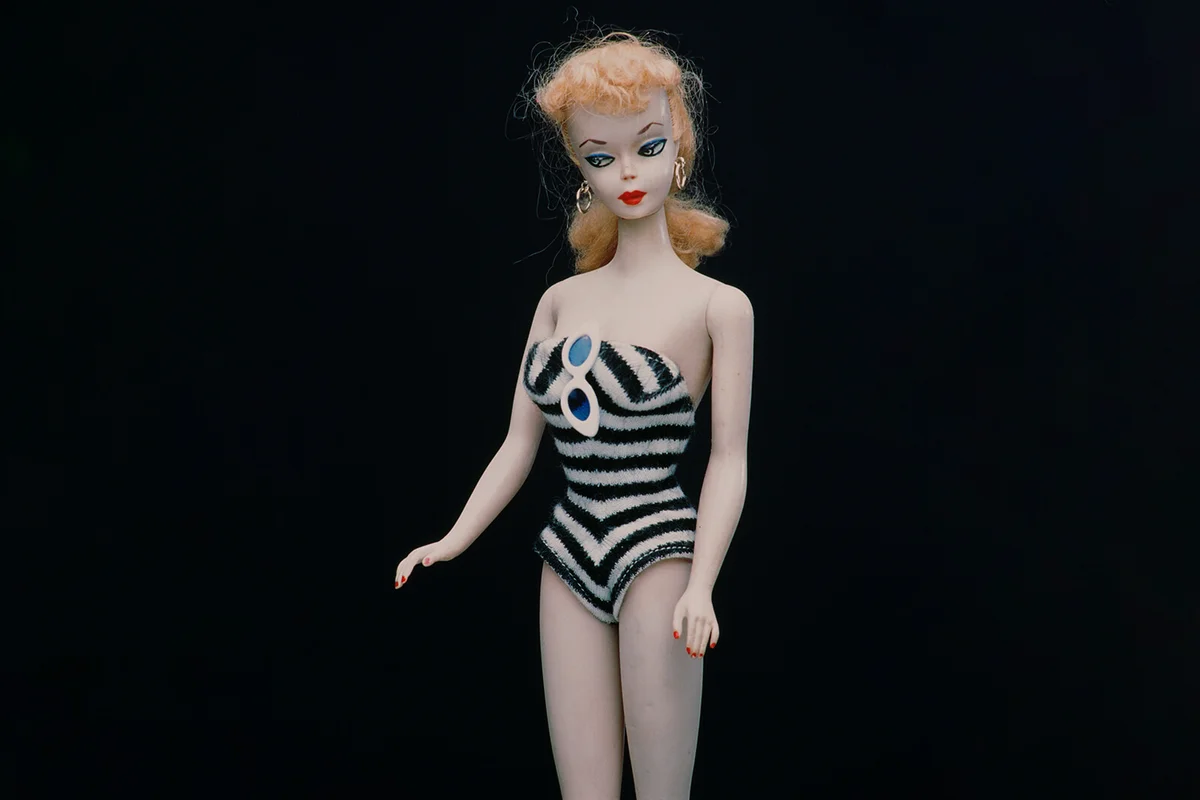 The first Barbie doll produced in 1959 | Getty Editorial Use