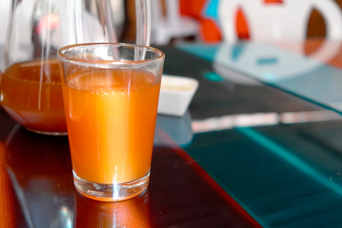 Orange shot