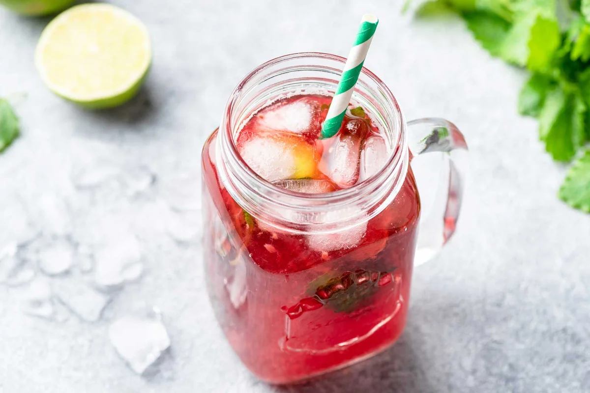 Cherry bomb cocktail