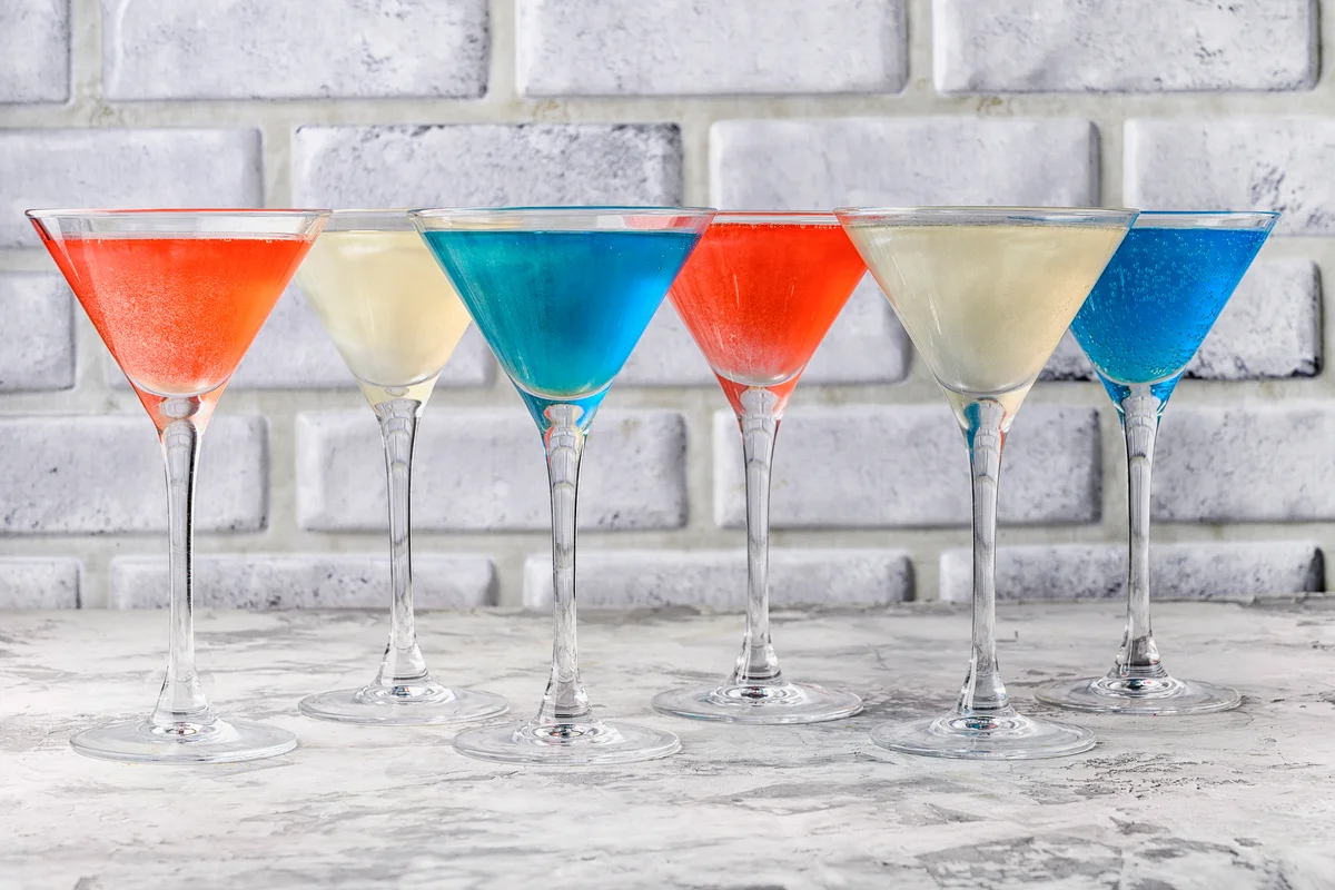 Betsy Ross Martini