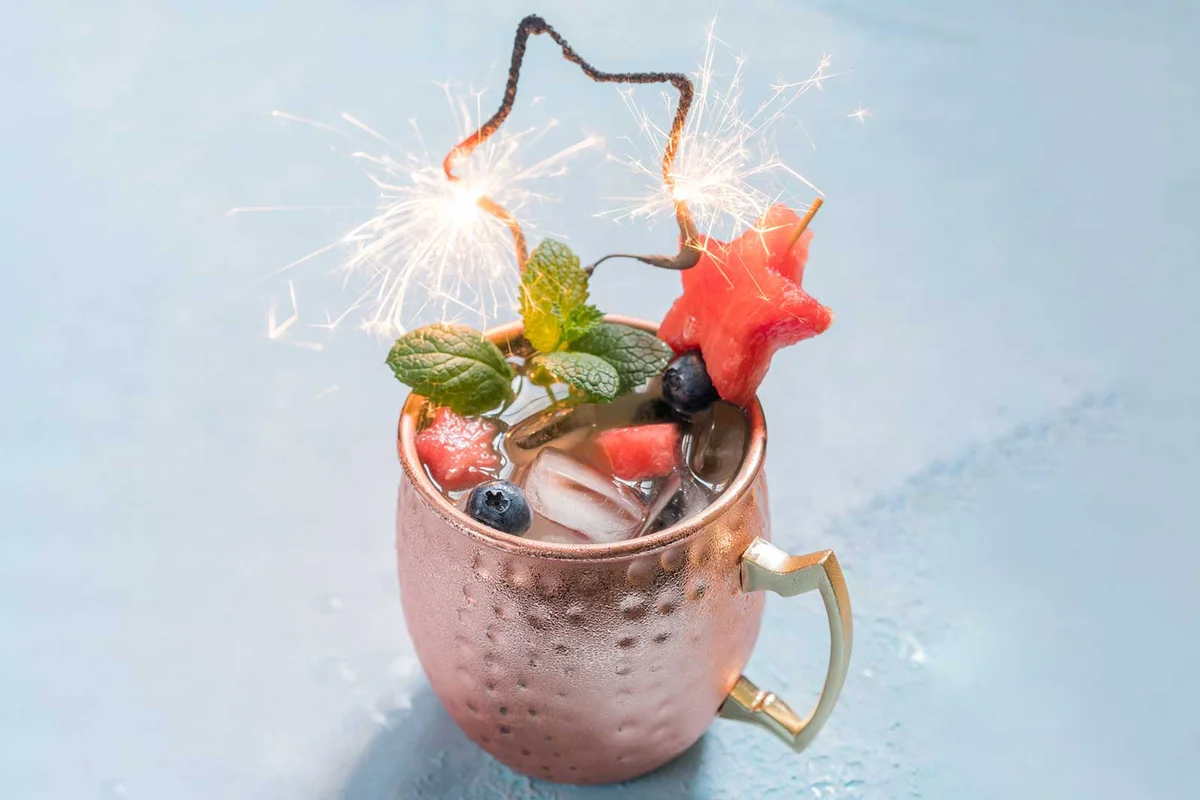 July Mule cocktail