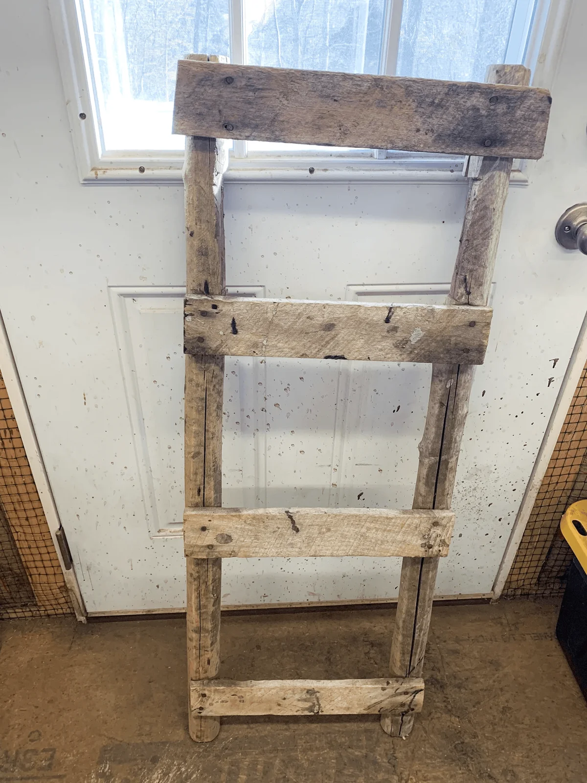 Antique Tree Limb Farm-Made Ladder 44”x17”