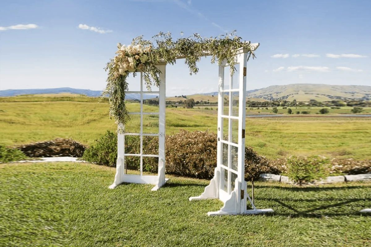 Double Door Wedding Arbor