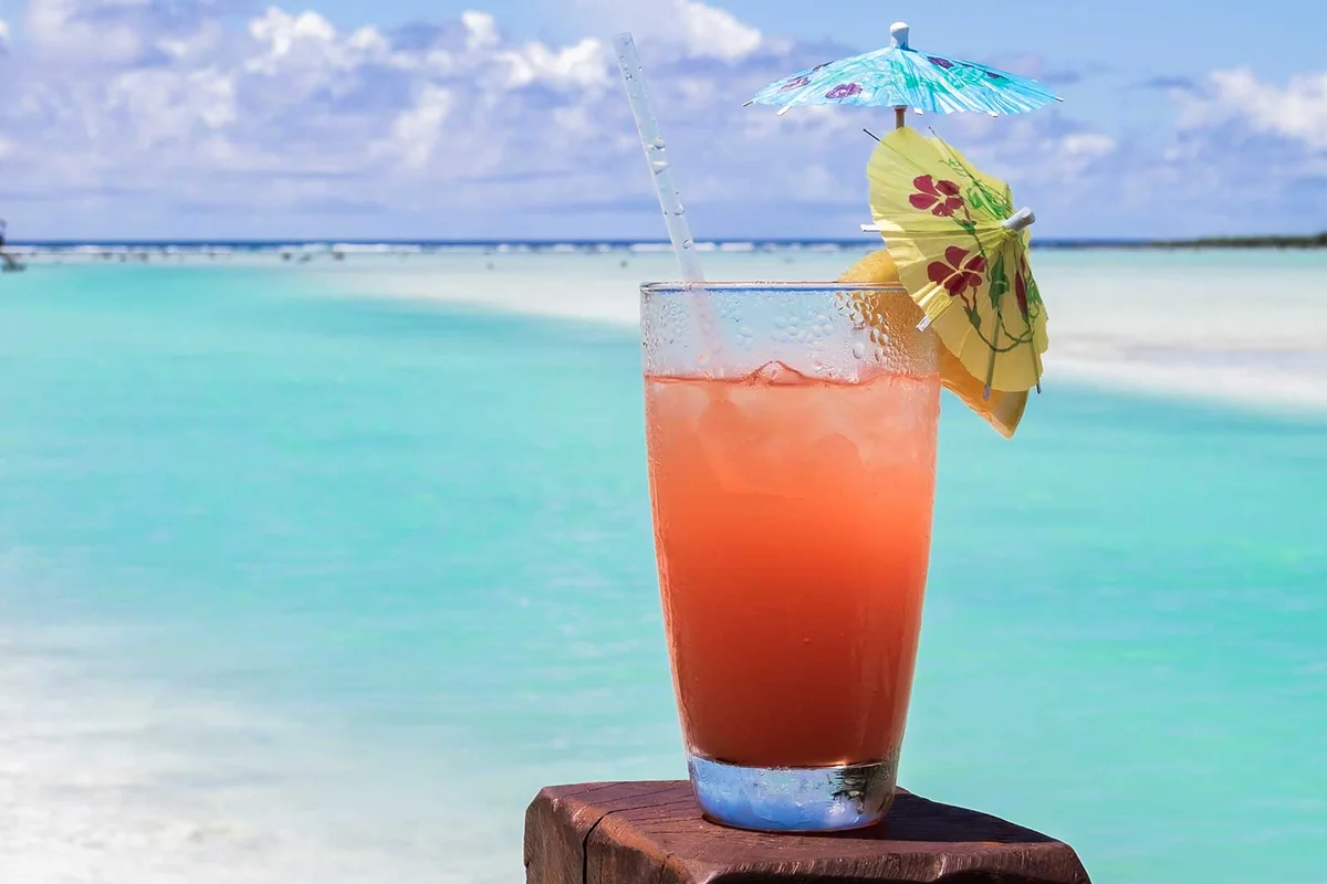 nonalcoholic bahama breeze cocktail