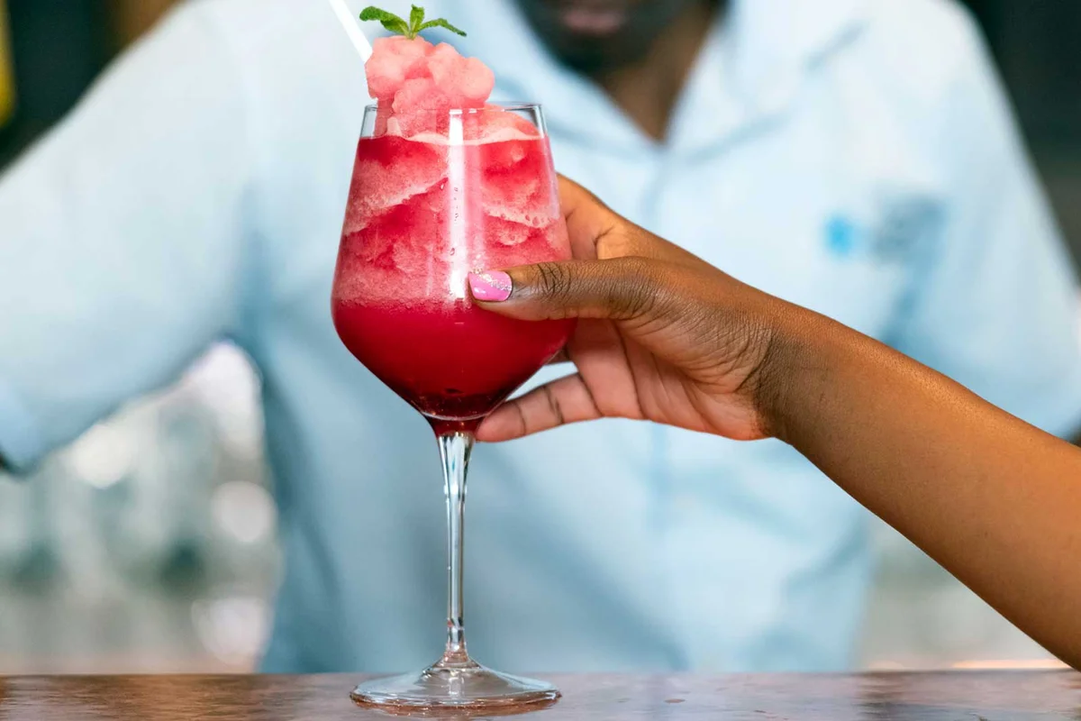 frozen raspberry daiquiri