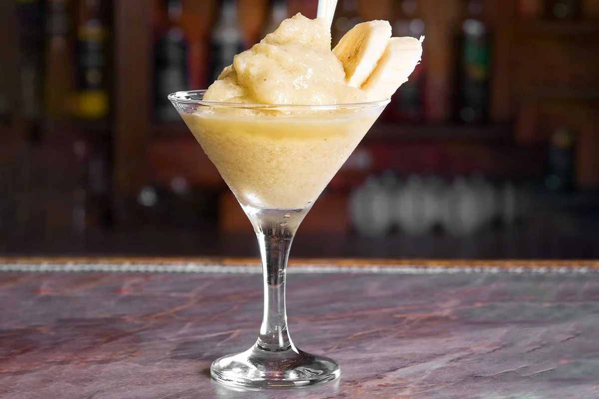 frozen ginger coco banana daiquiri