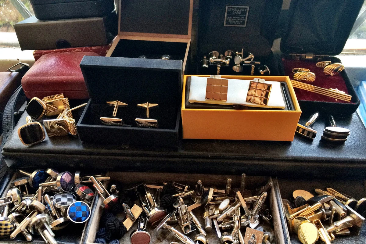 Cuff link collection