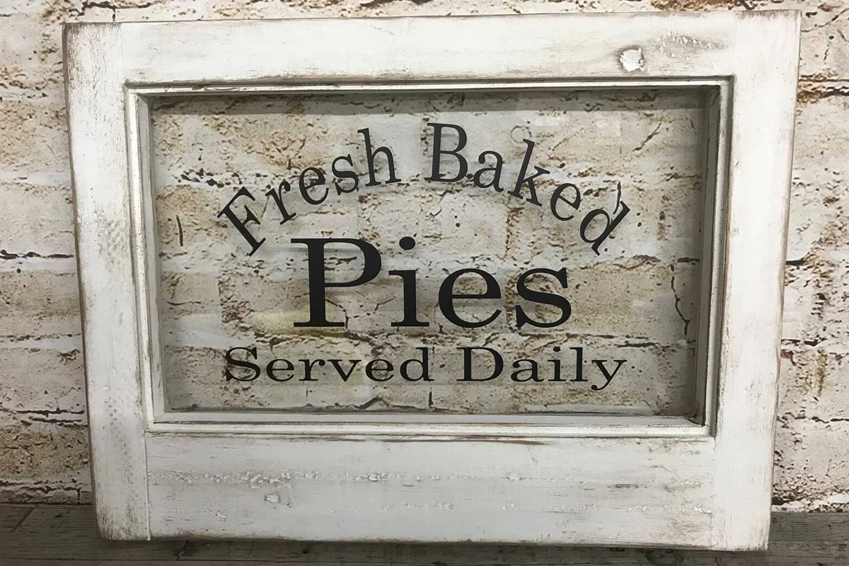 Window frame sign