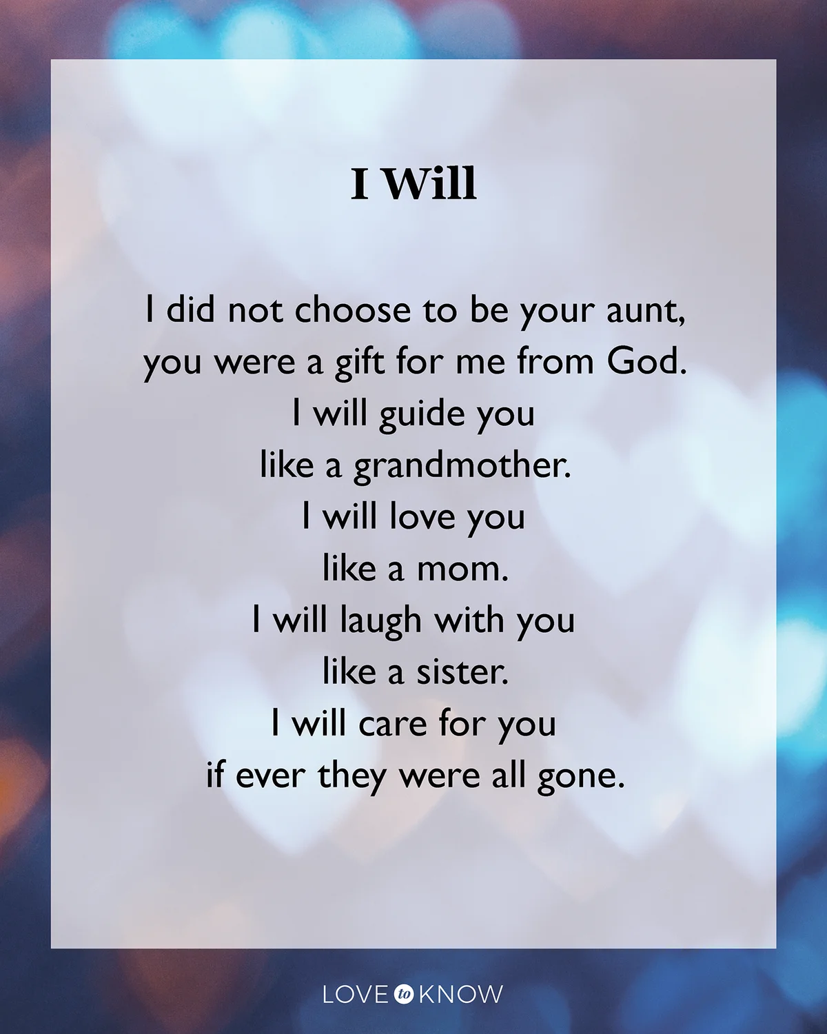 I will poem