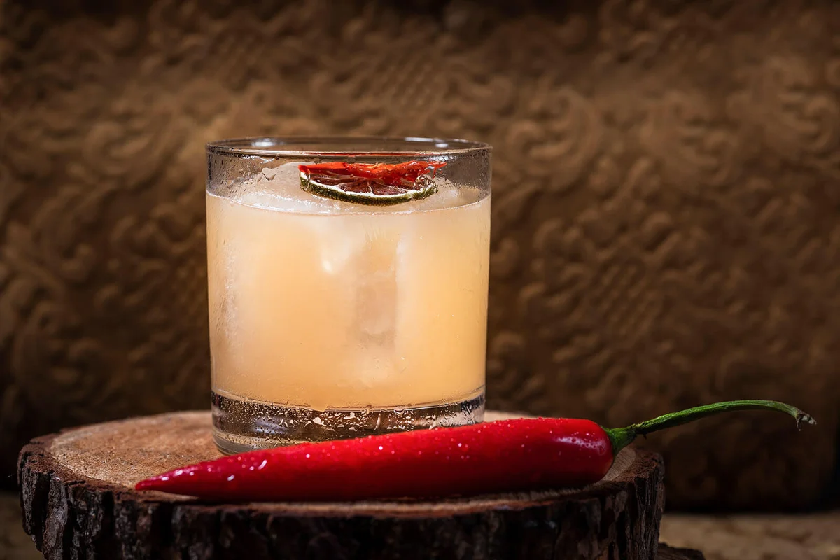 Close-Up Of Drink On Table