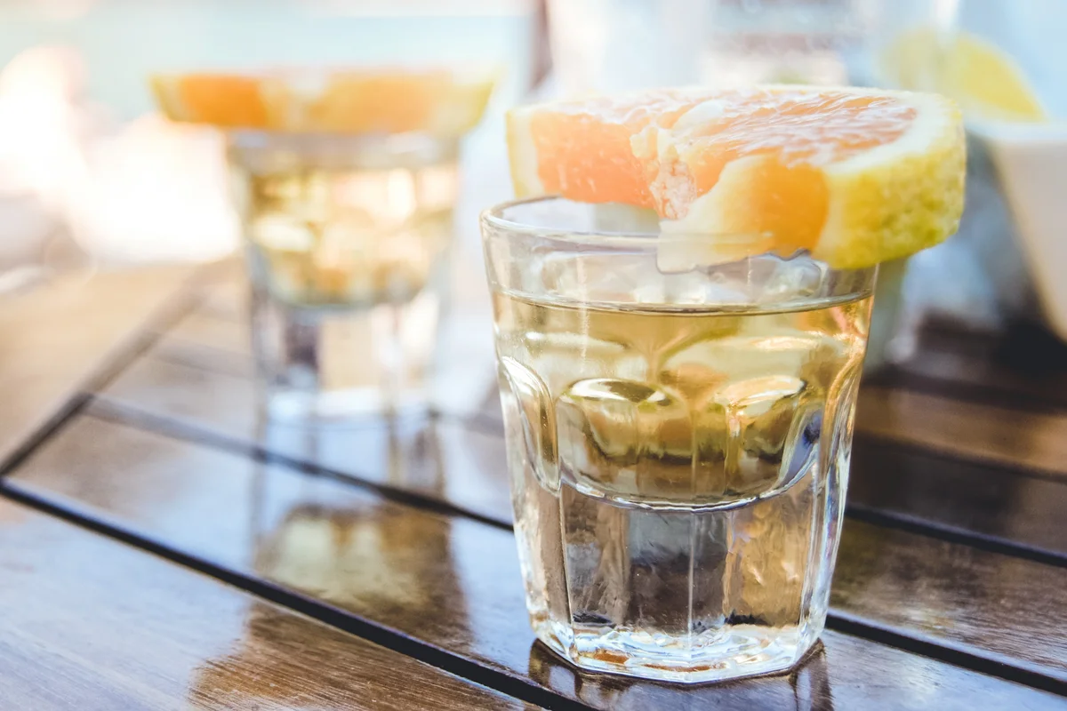 Grapefruit Bacardi Shooter