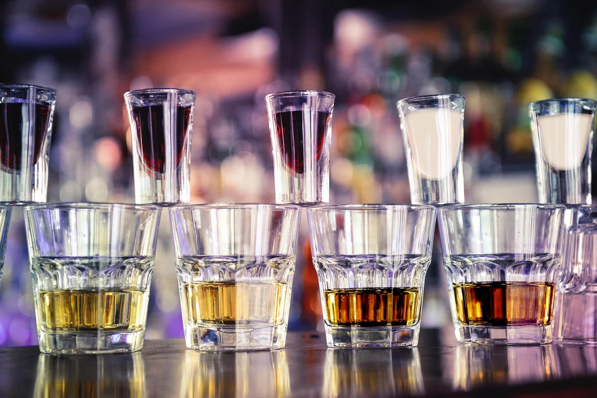 The Jager Bomb is originally a mixture of Red Bull and Jagermeister