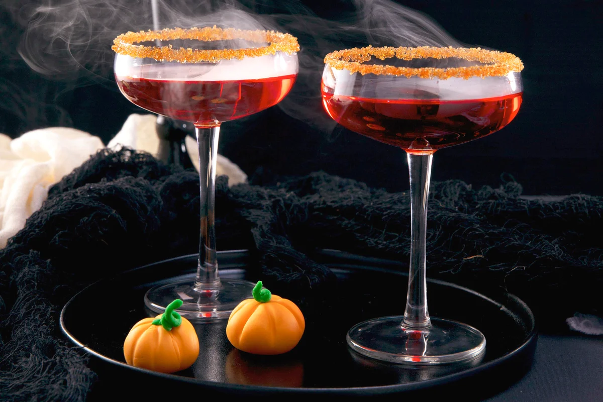 Halloween martini