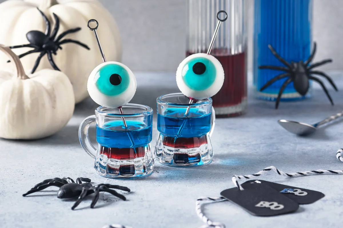 Halloween party shots