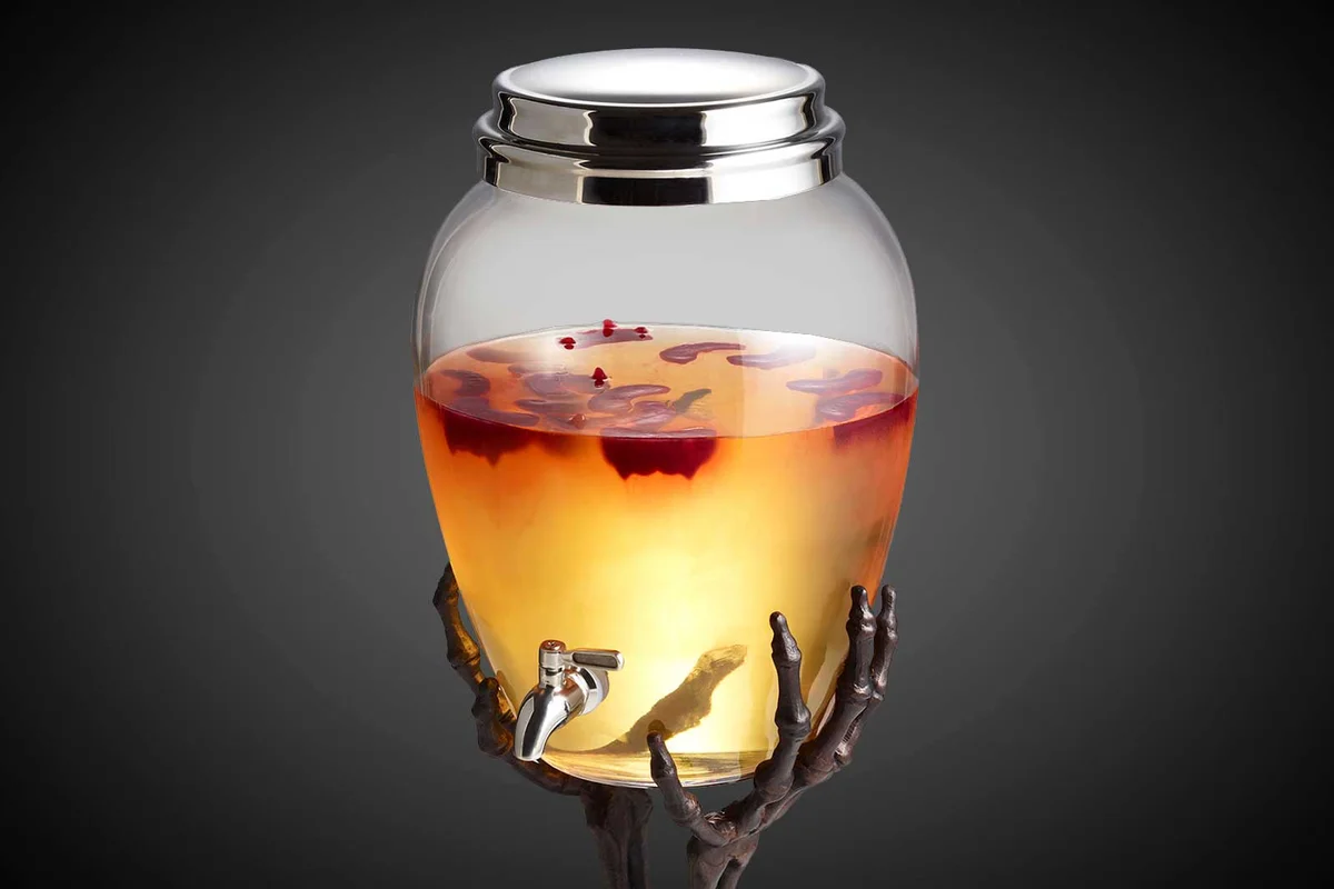 Draculas Punch Halloween Cocktail