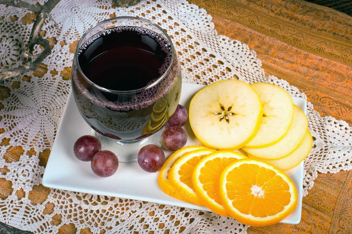 Witch's Brew Halloween cocktail