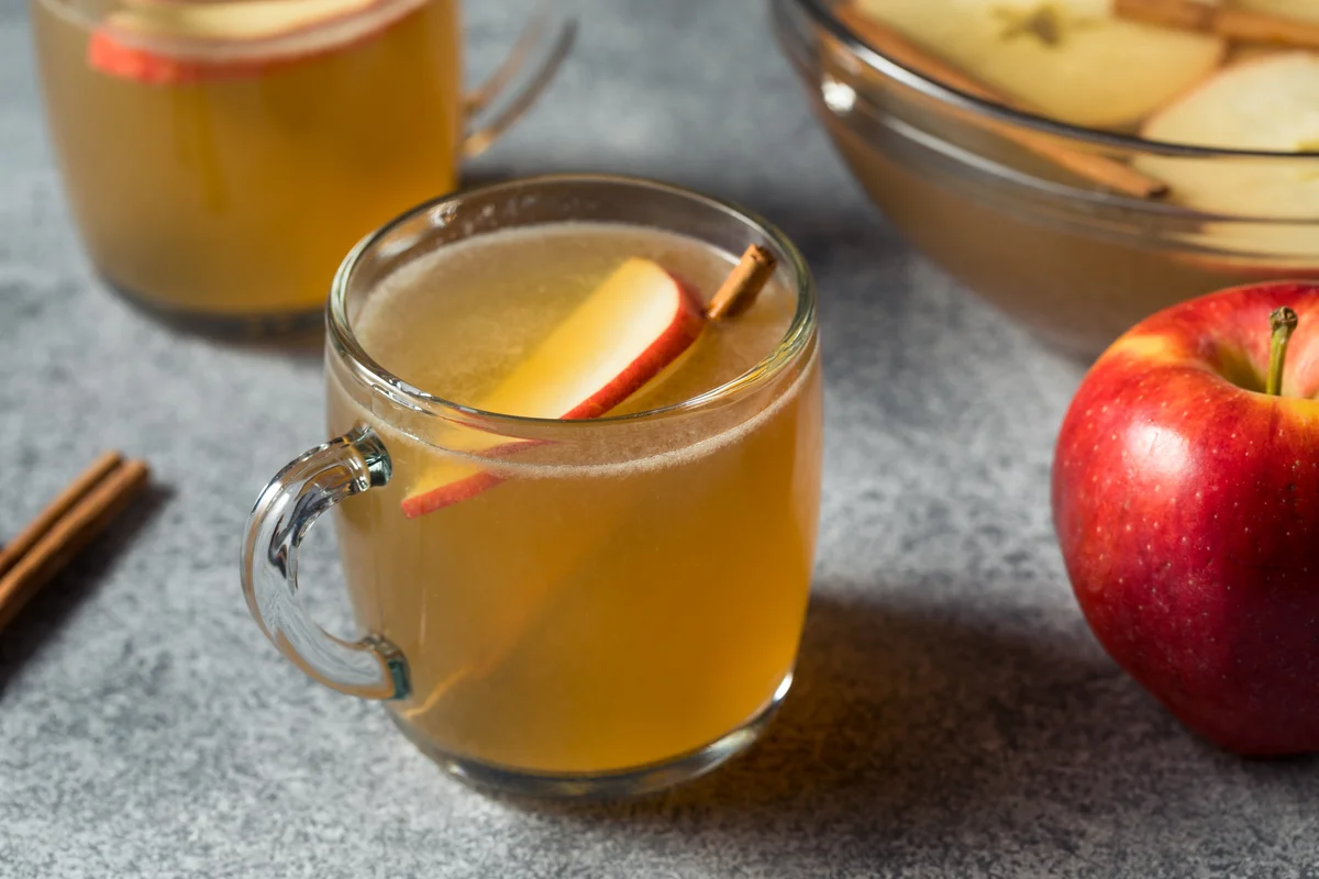 Hot Cider Rum Punch Halloween cocktail