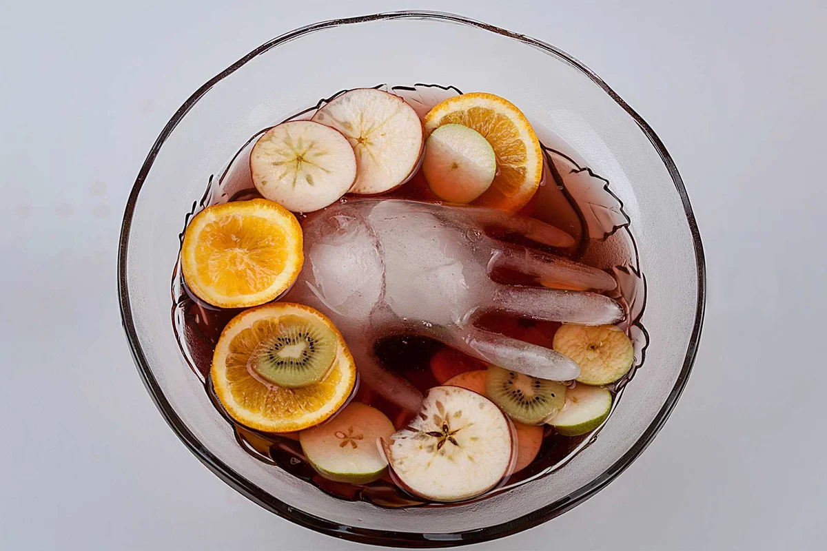 Hallows Eve Rum Punch Halloween cocktail