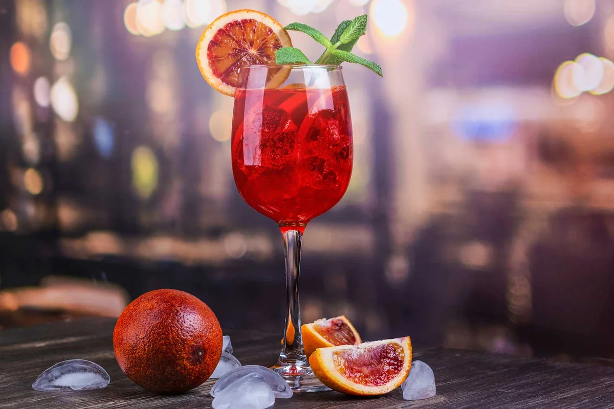 Afterlife Spritz Halloween Cocktail