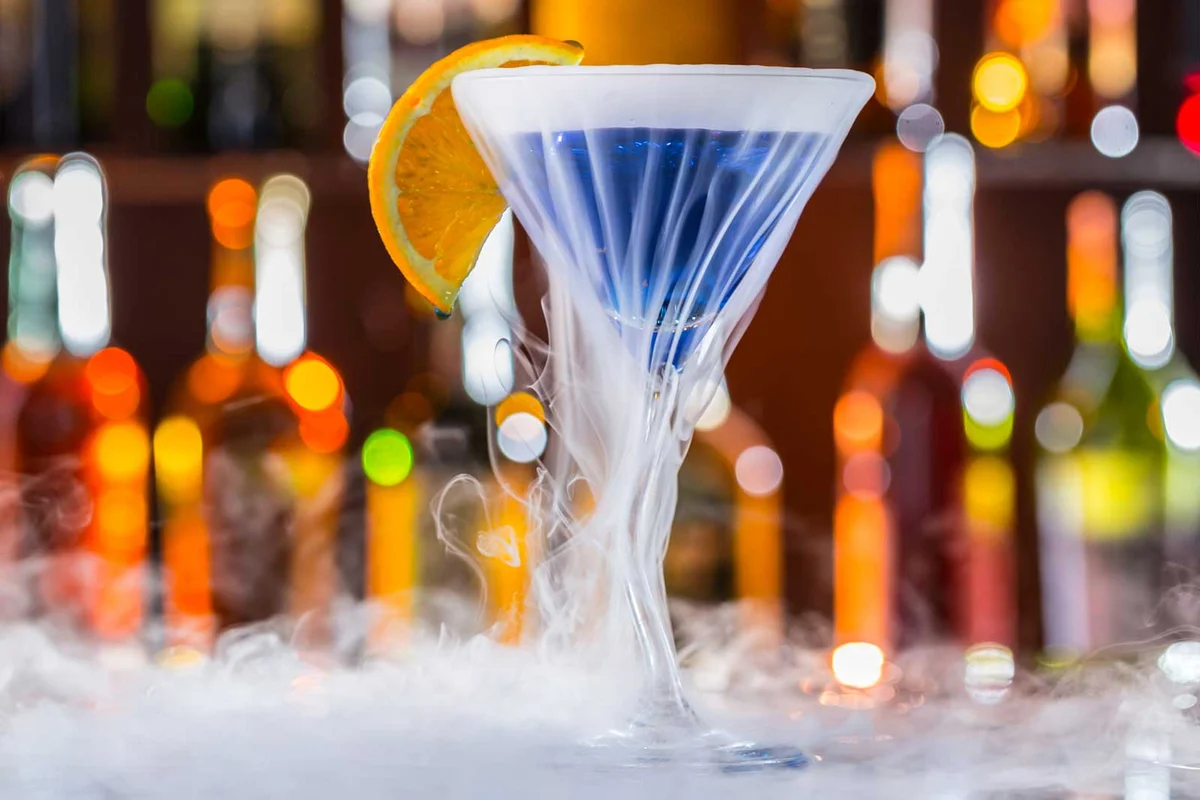 Smoke Over Water Halloween tequila cocktail
