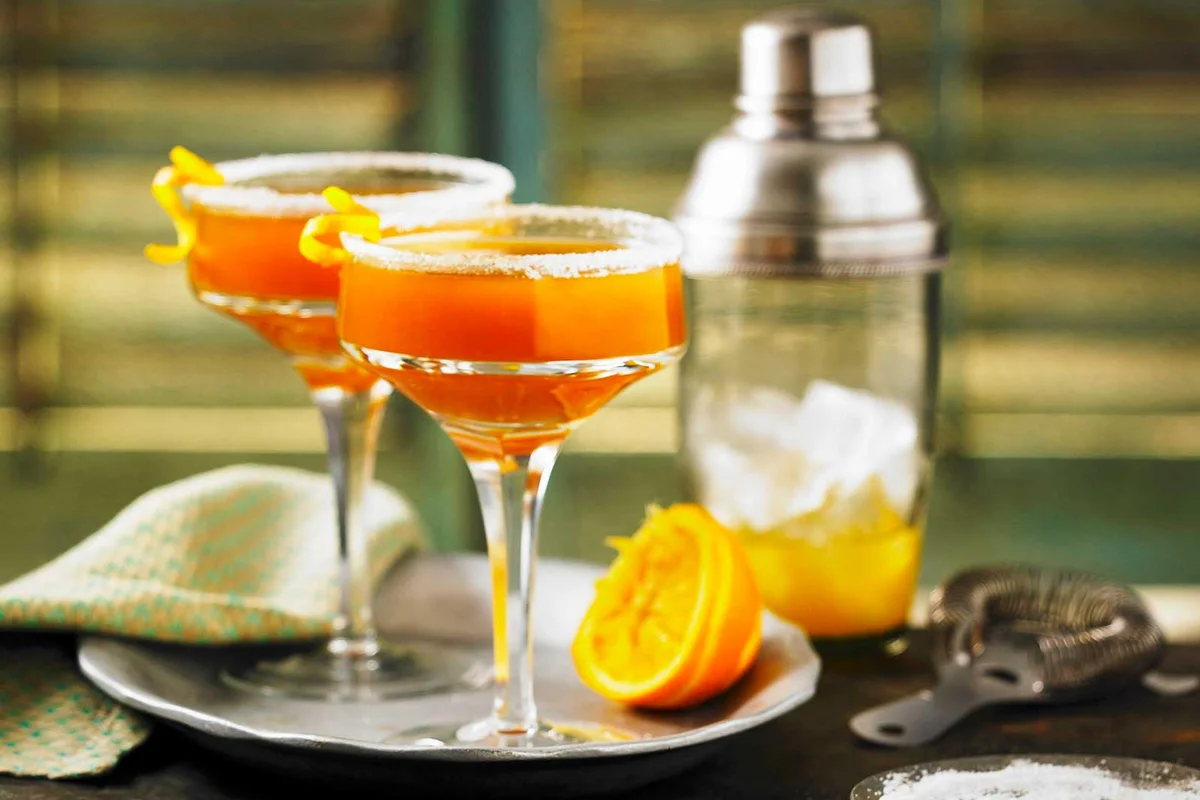 Mezcal Maple Halloween tequila cocktail