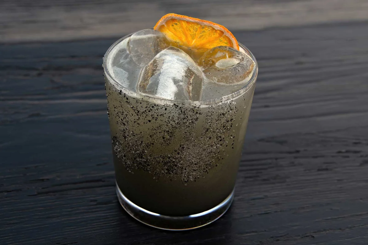 Wednesdays Potion for Pugsley Halloween tequila cocktail