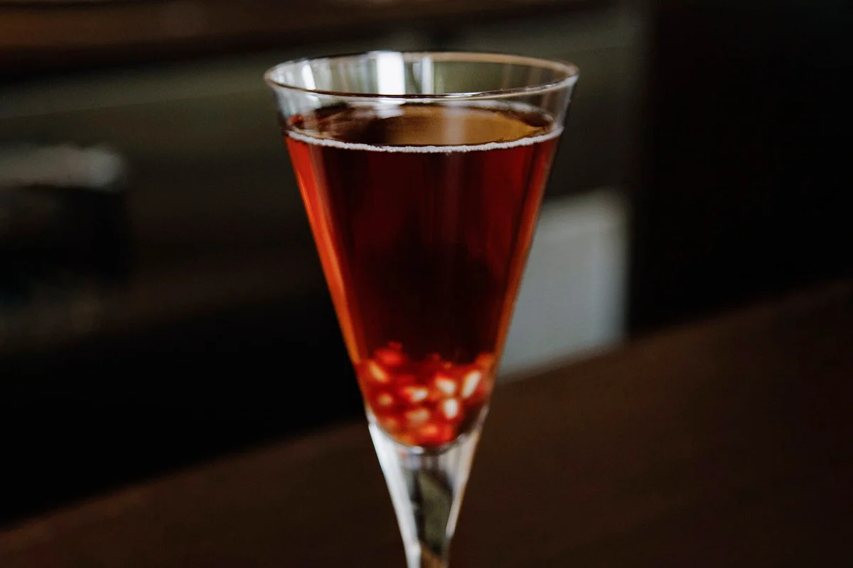Pomegranate cocktail