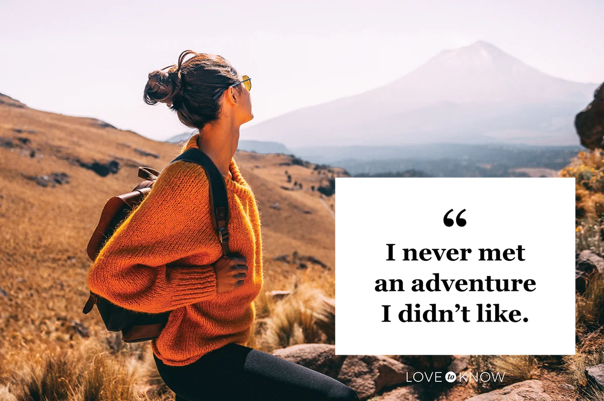 Woman enjoying the view to Popocatepetl volcano