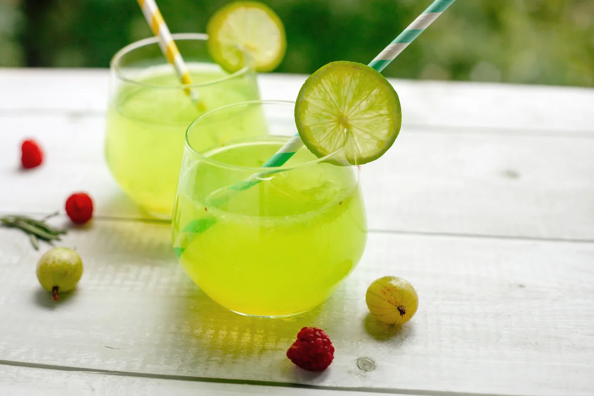Lime cocktail
