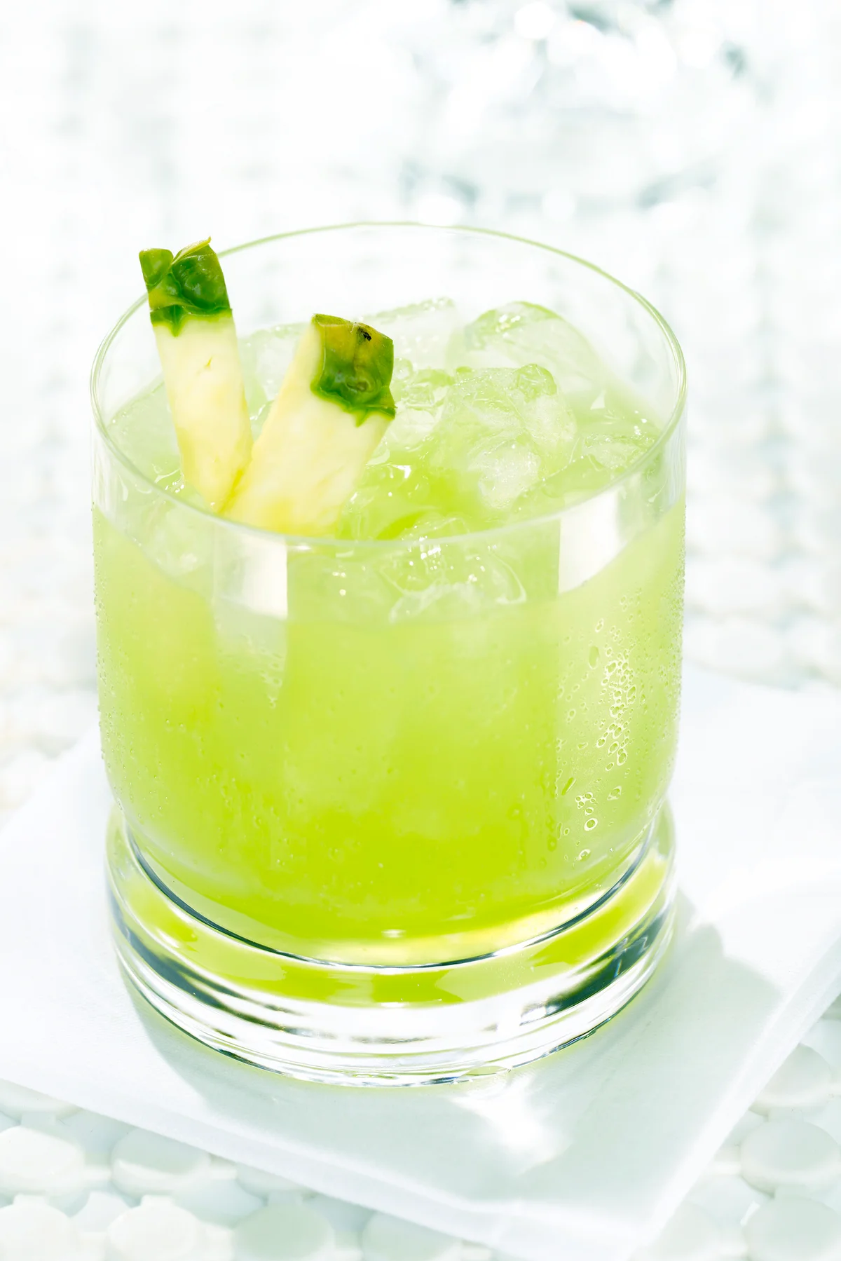 Pineapple green cocktail