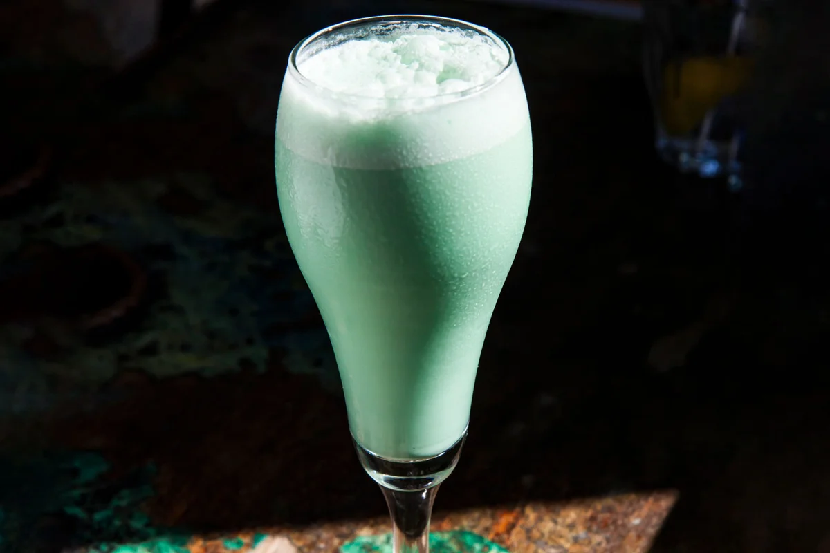 Tujague Grasshopper cocktail